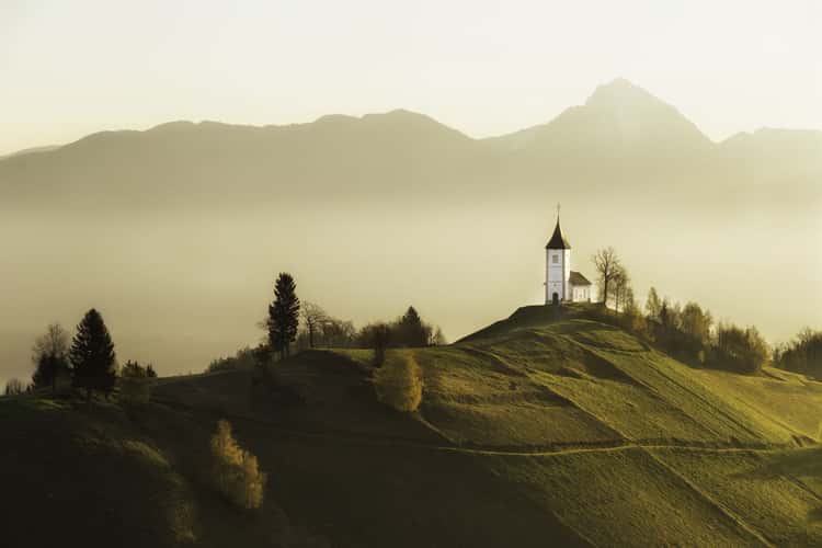 The Church of St. Primoz, Jamnik