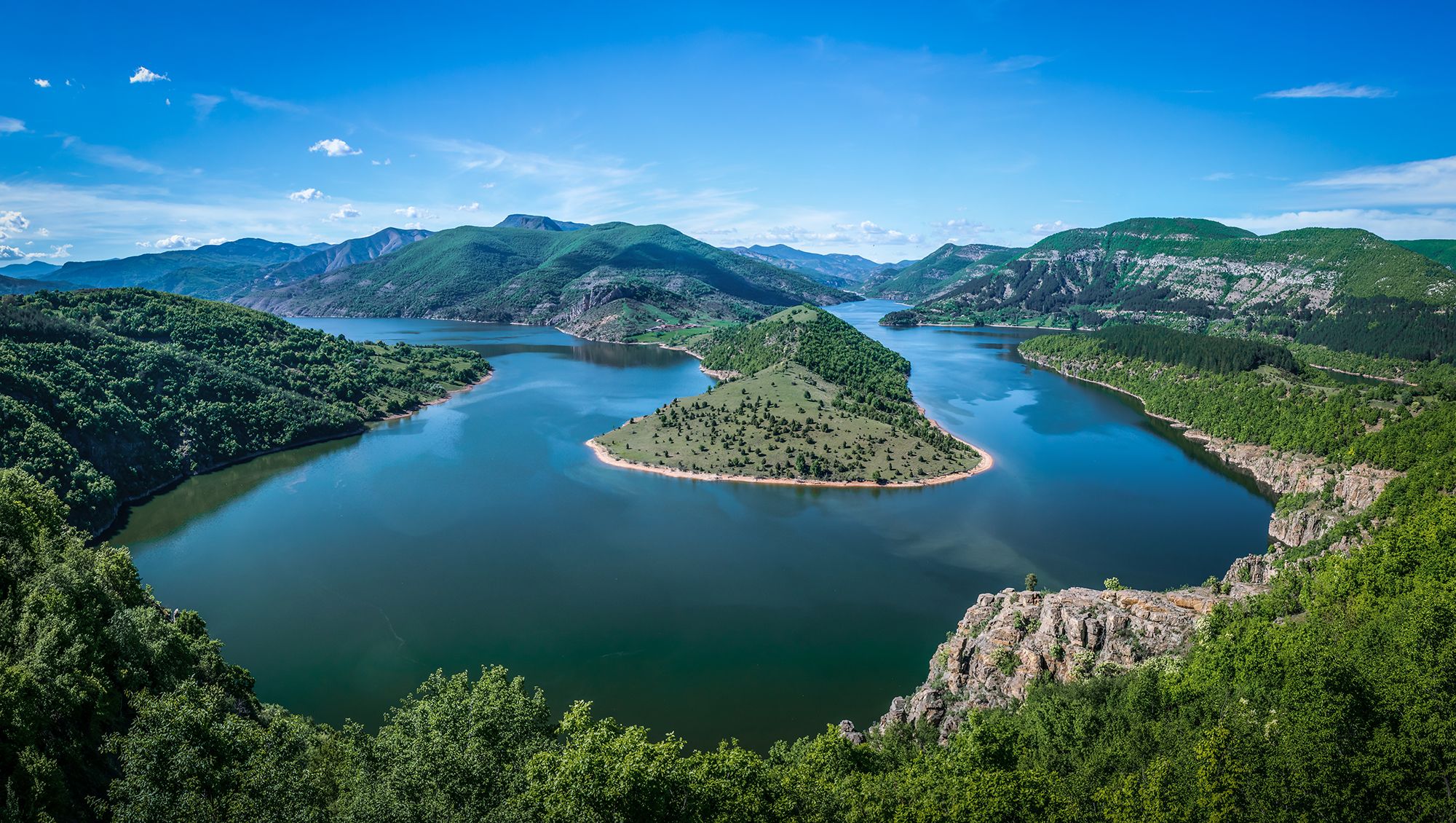 The Horseshoe on Kirdzhali Dam, Bulgaria