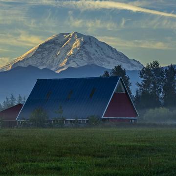 The Red Barn of Enumclaw, USA