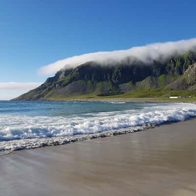 Unstad surfing beach, Norway