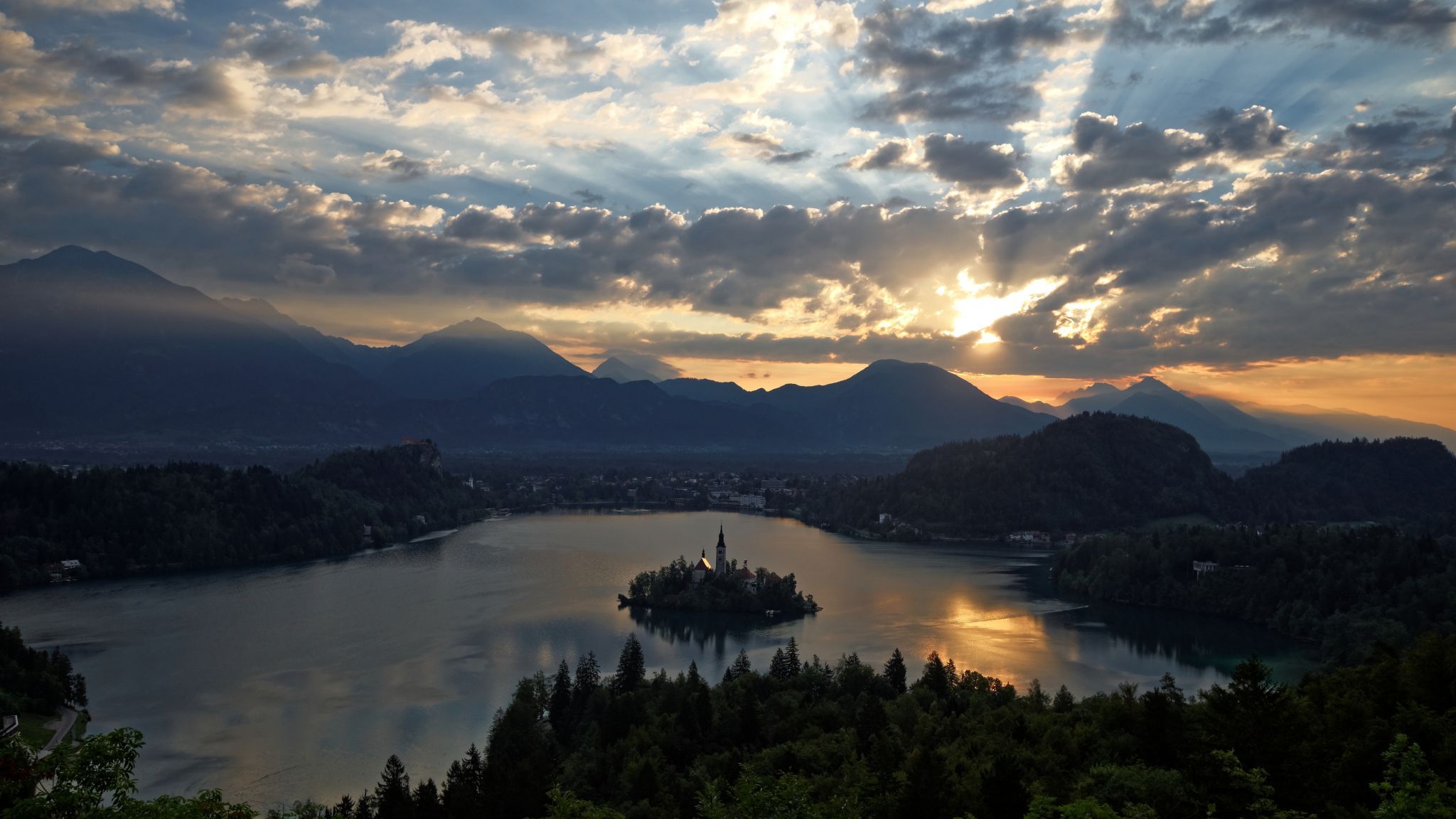 Lake Bled, Mala Osojnica Overlook, Slovenia