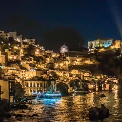 View of Scilla Castle, Italy