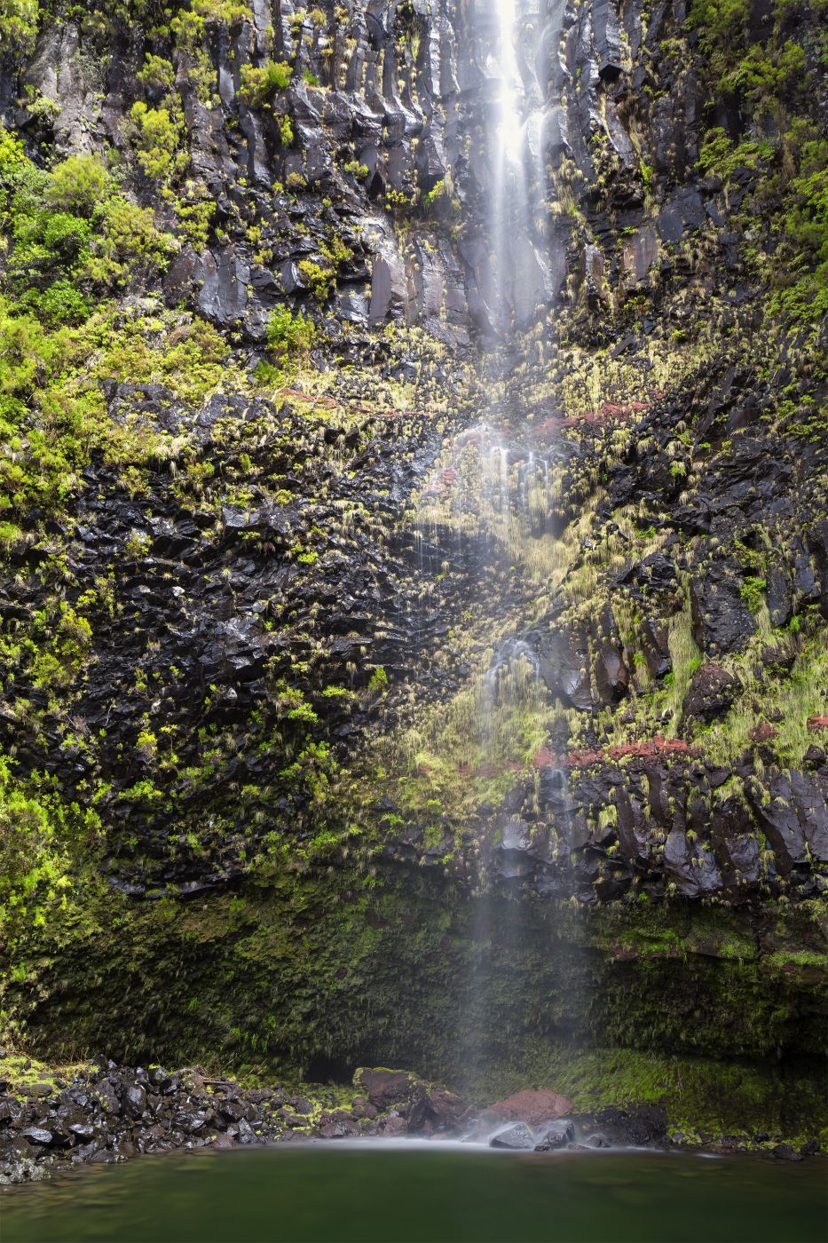 Waterfall at Rabacal, Portugal