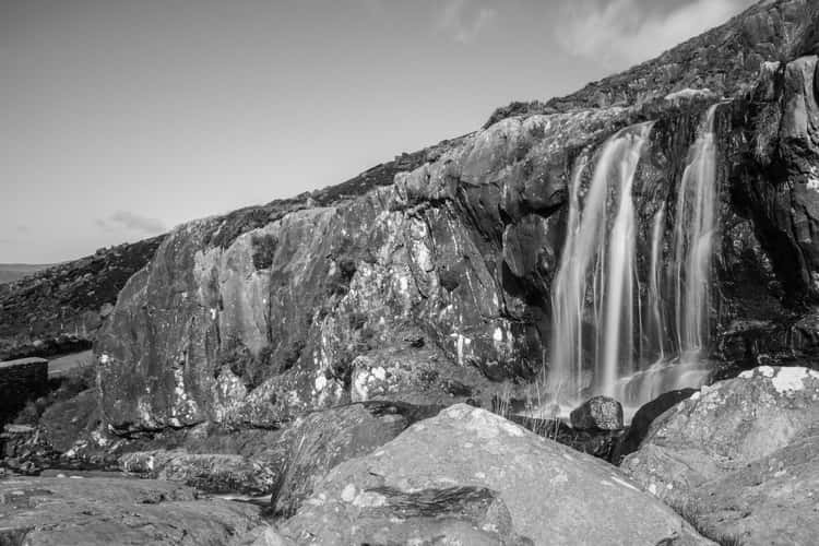 Waterfall near Conor Pass