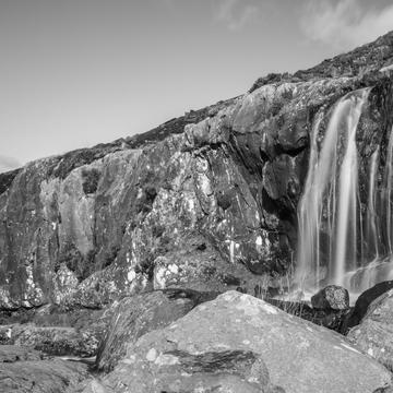 Waterfall near Conor Pass, Ireland