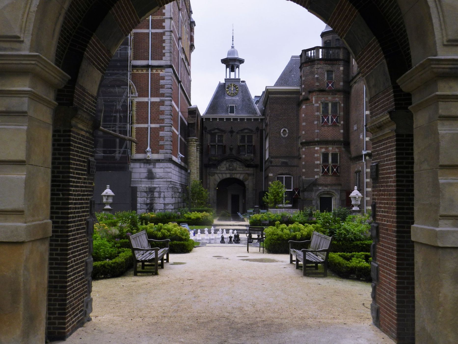 A game of chess, Netherlands