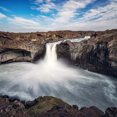 Aldeyjarfoss Waterfall, Iceland