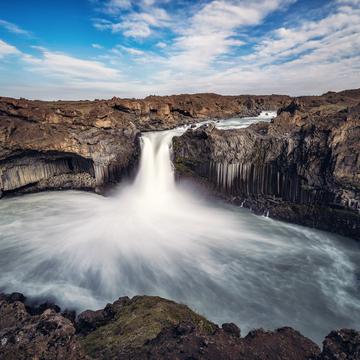 Aldeyjarfoss Waterfall, Iceland