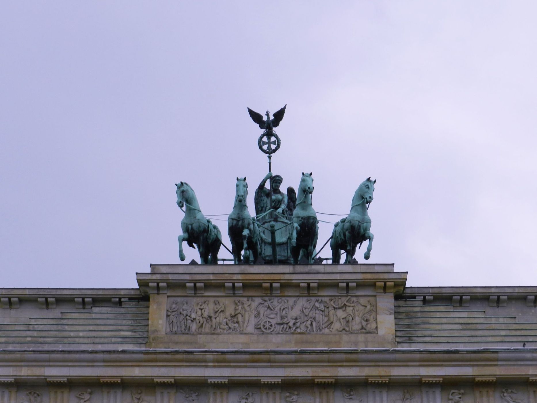 Quadriga on the Brandenburg Gate, Berlin, Germany