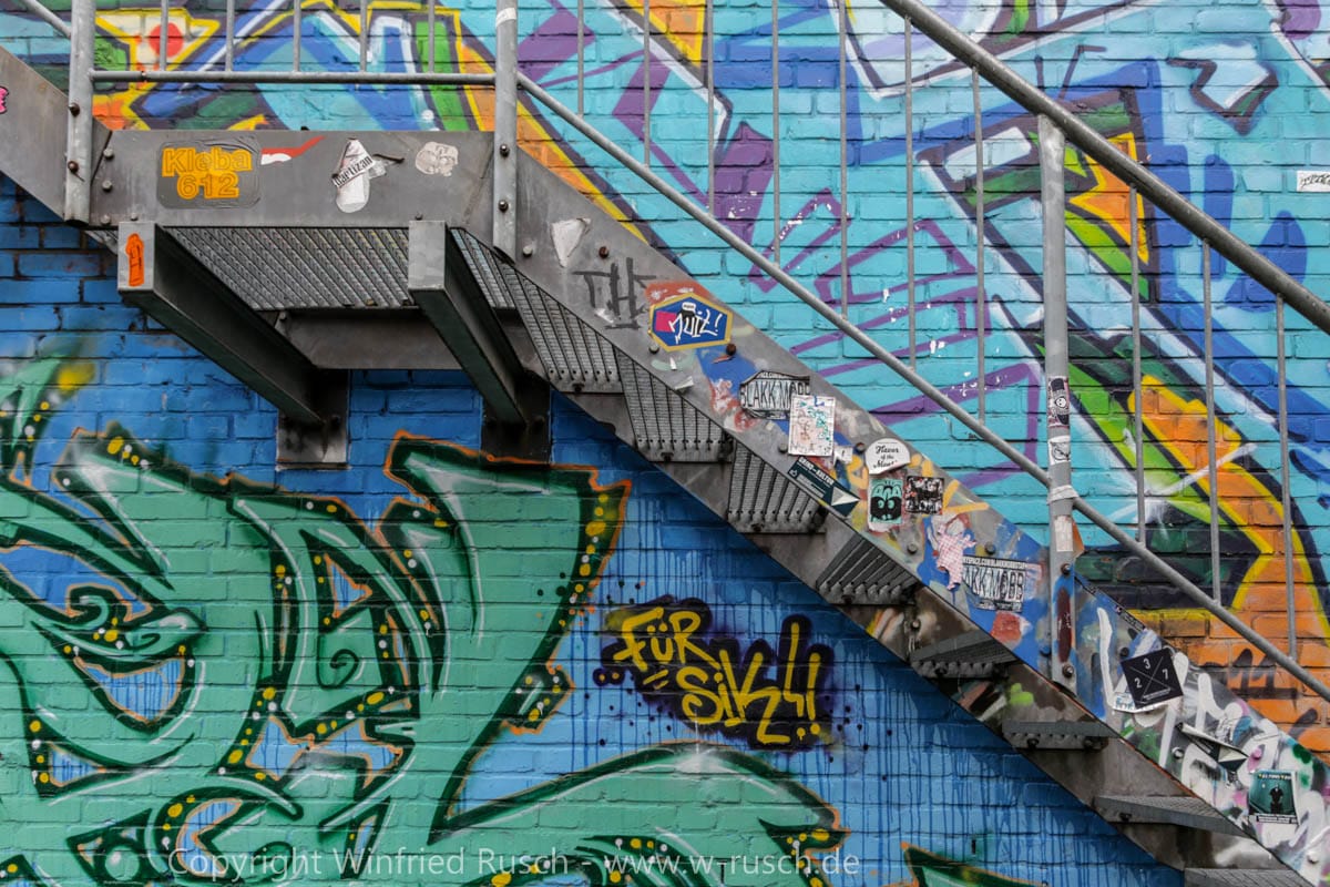 Graffiti in Münster, Germany