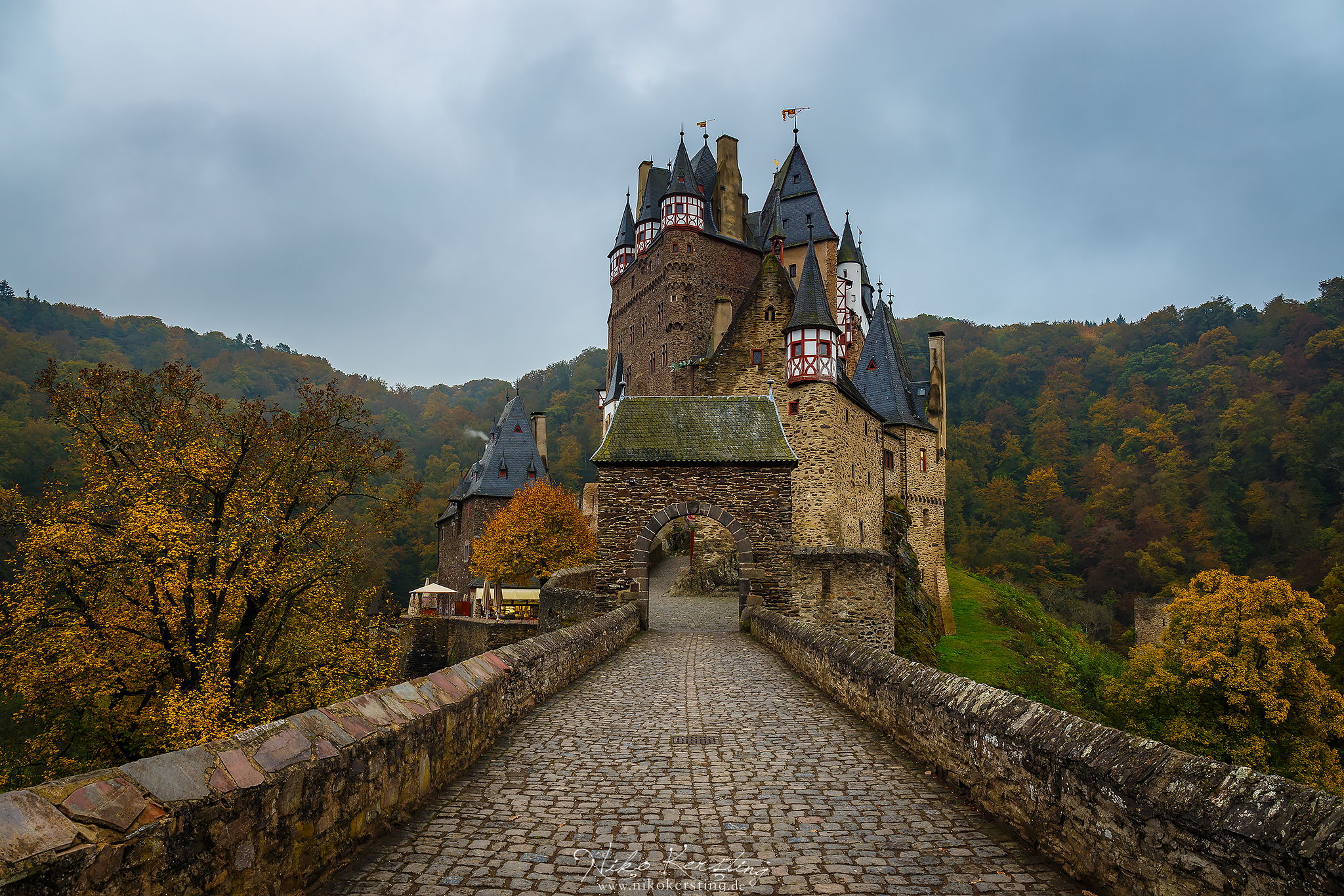 Gate of Eltz Castle, Wierschem, Germany