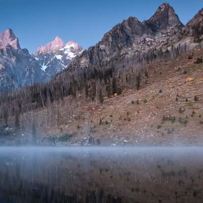 Grand Teton from String Lake, USA