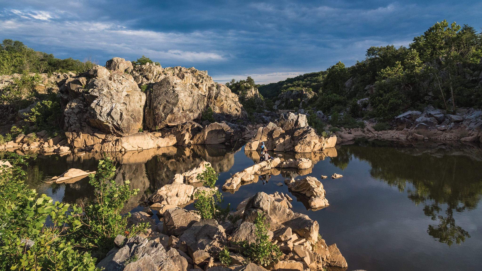 Great Falls National Park in Maryland, USA