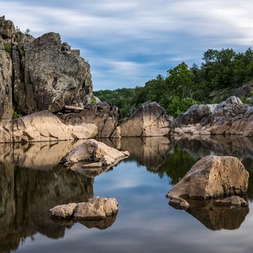Great Falls National Park in Maryland, USA