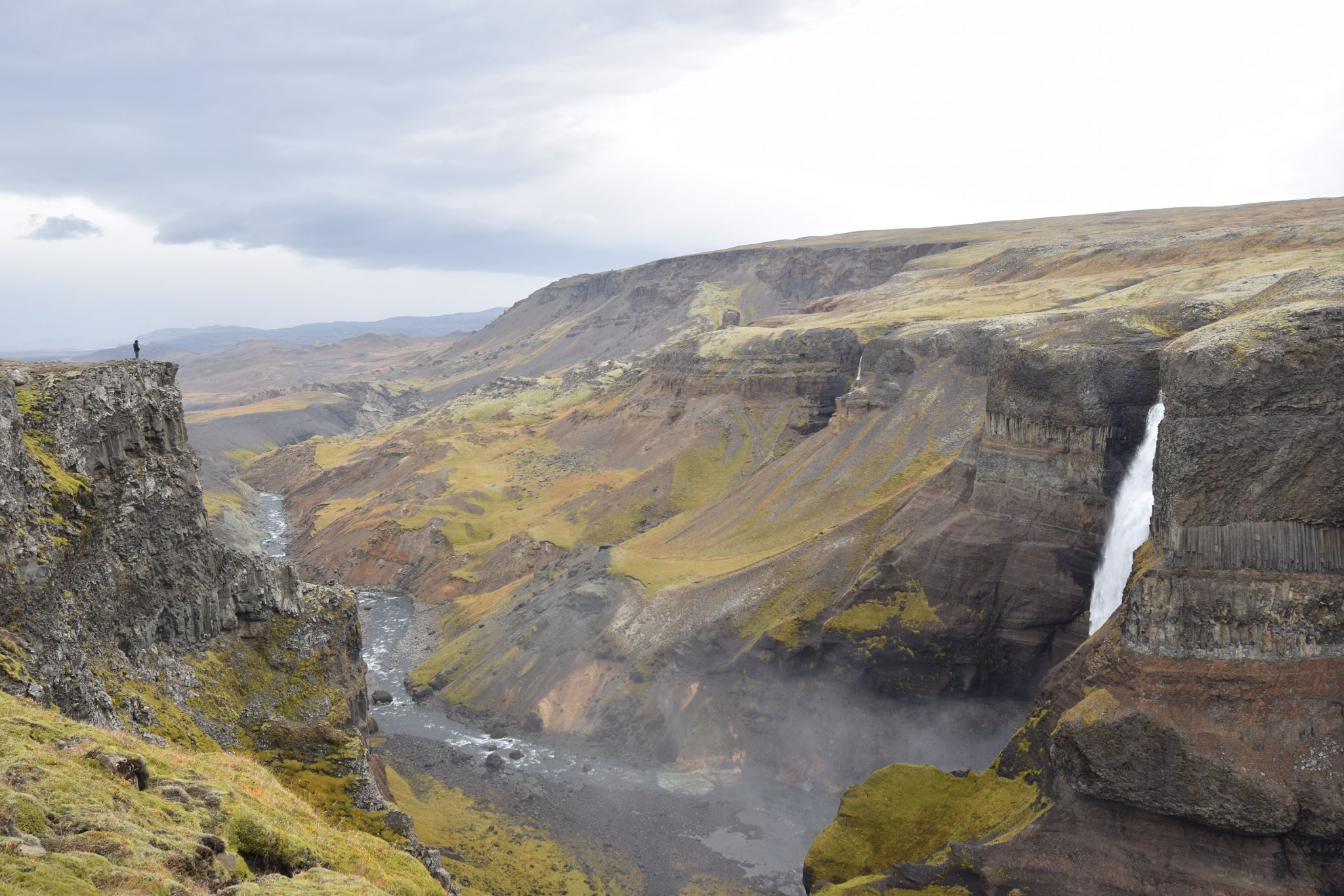 Haifoss waterfall, Iceland