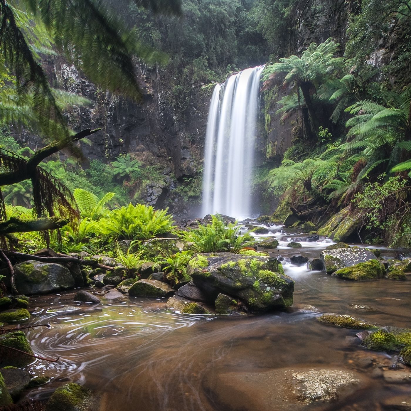 Hopetoun Falls, Beech Forest, Victoria, Australia