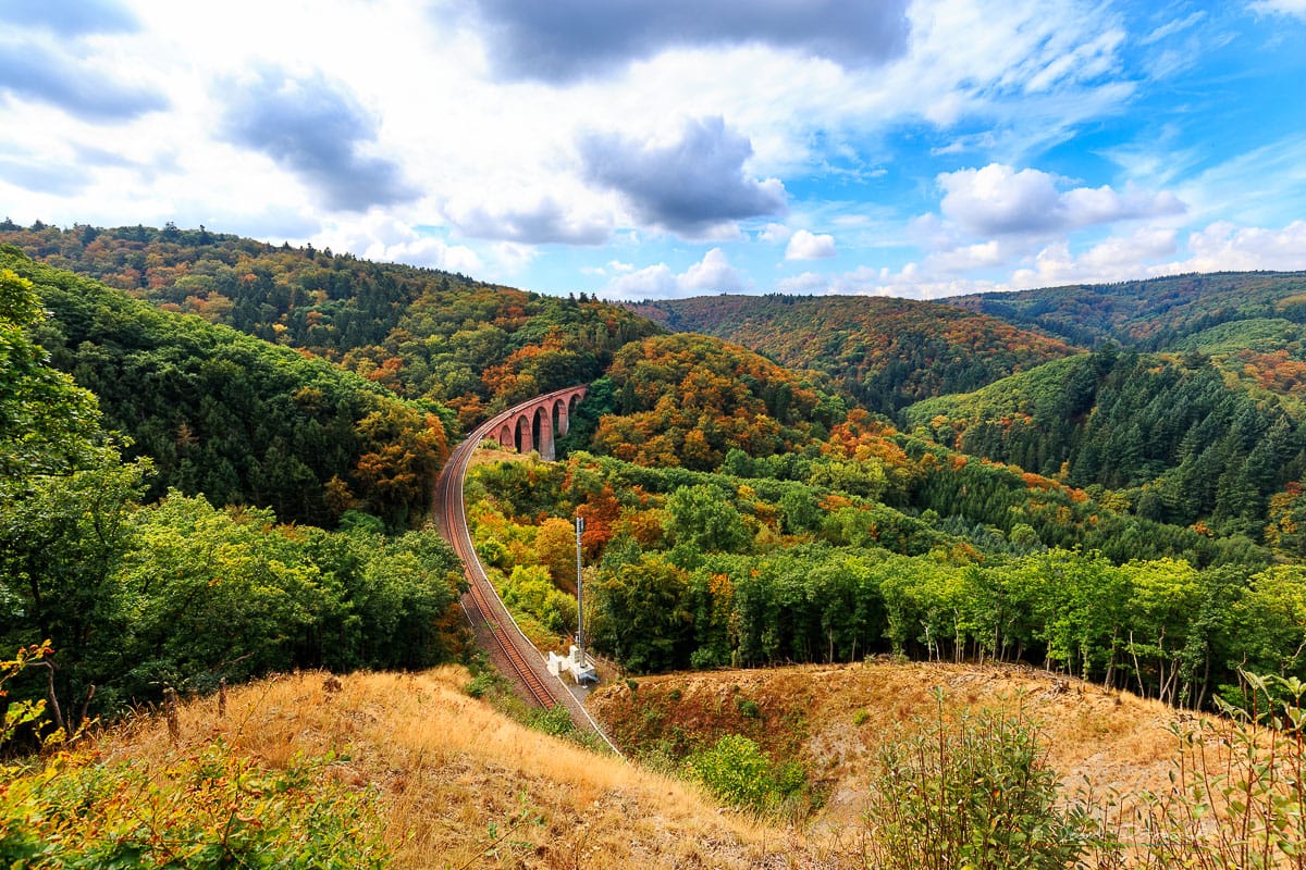 Hubertusviadukt near Boppard, Germany