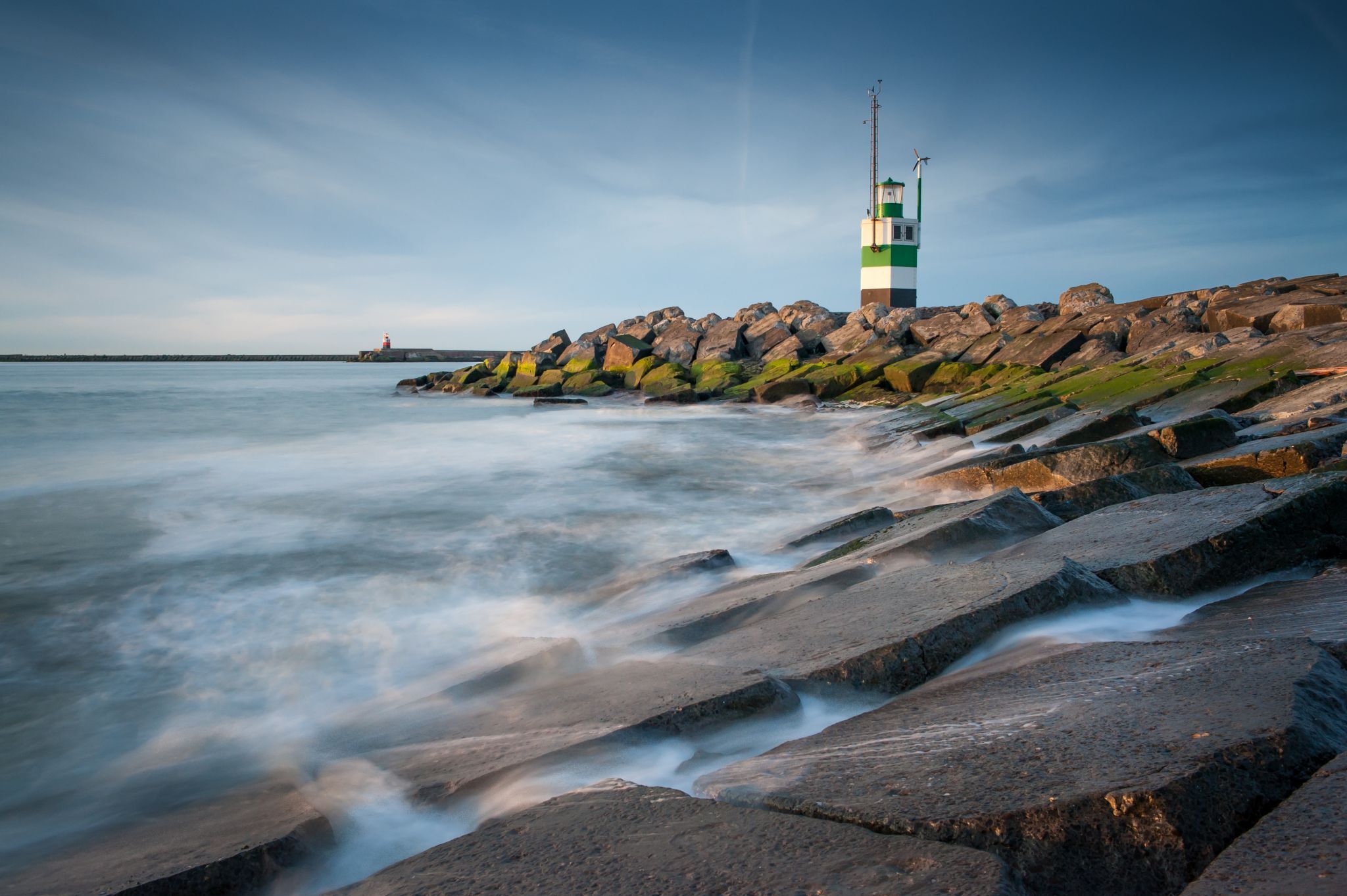 IJmuiden pier, Netherlands