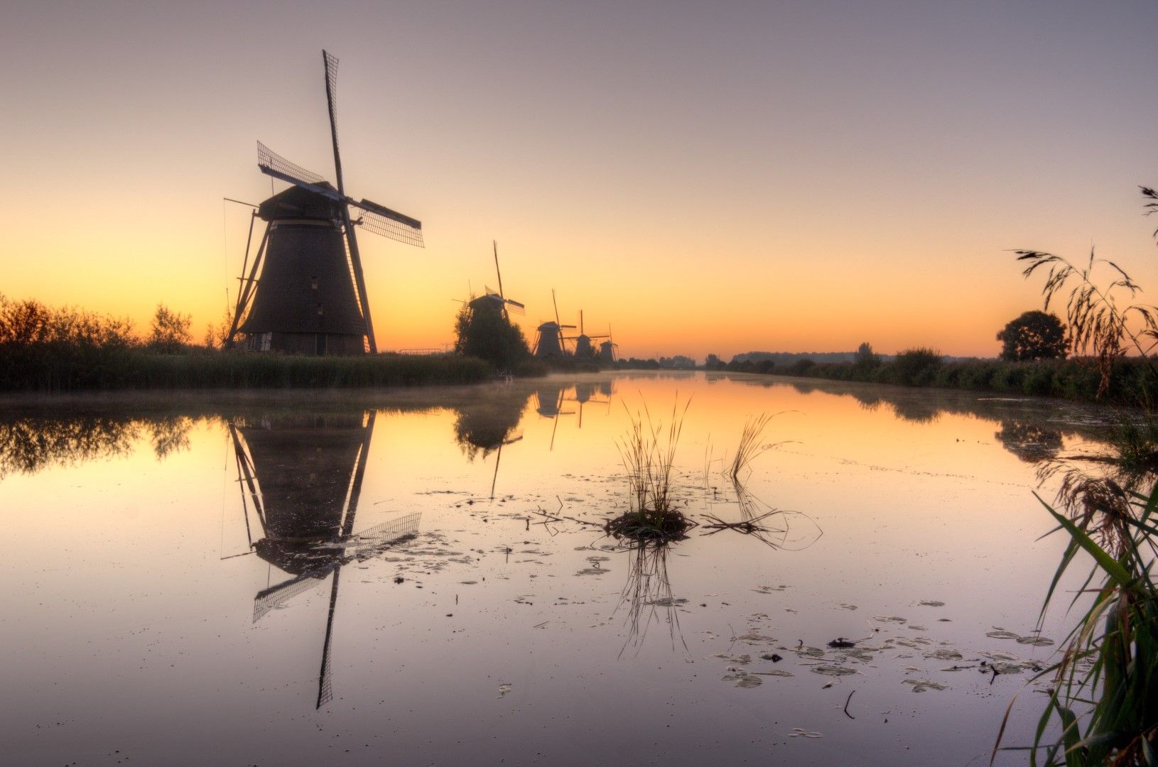 Windmills, Kinderdijk UNESCO World Heritage, Netherlands