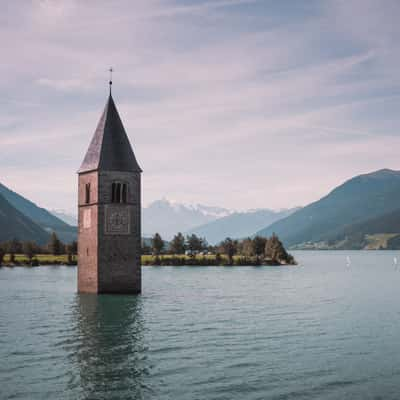 Lago di Resia, Italy