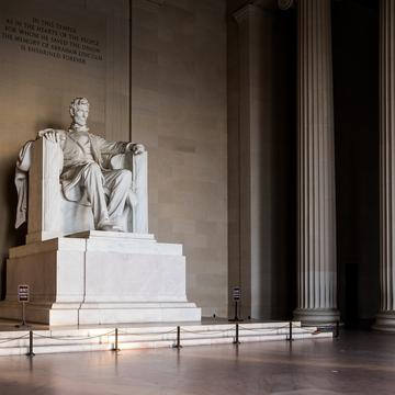 Lincoln memorial in Washington DC, USA