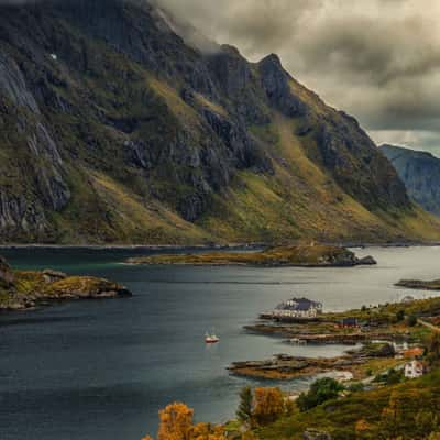 Lofoten Fjord, Norway