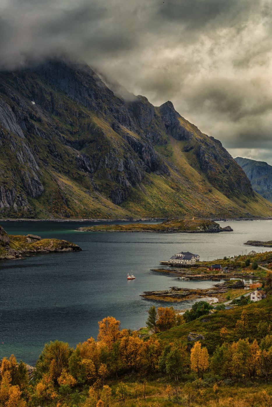 Lofoten Fjord, Norway