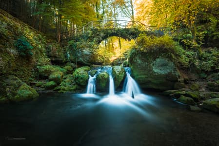 Schiessentuempel Waterfall