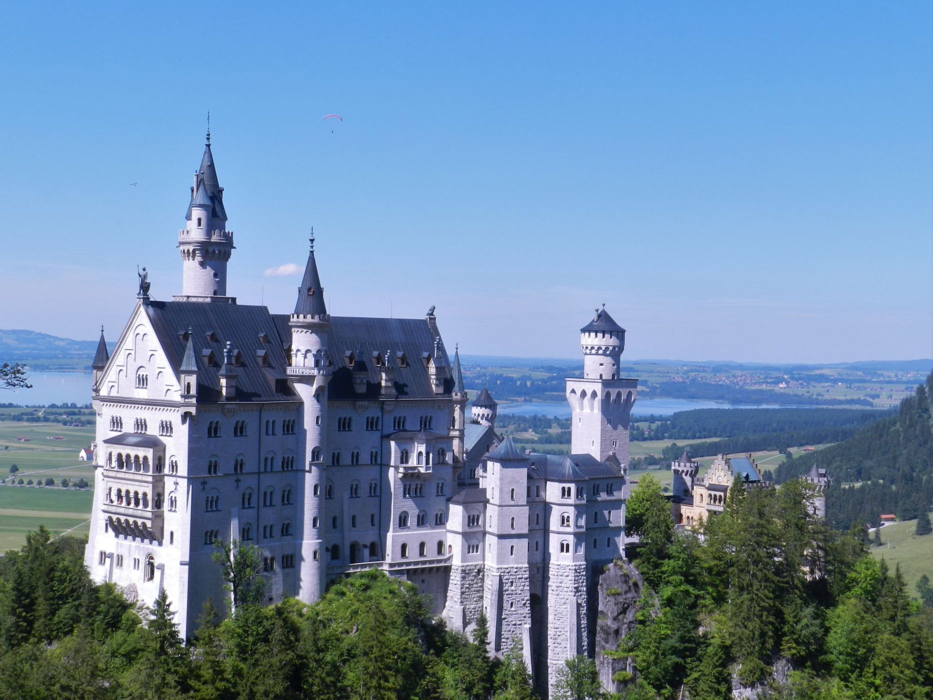 Neuschwanstein Castle from Marienbridge - The classic view, Germany