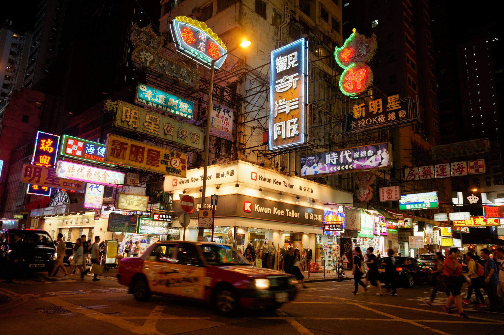 Streets of Mong Kok, Hong Kong