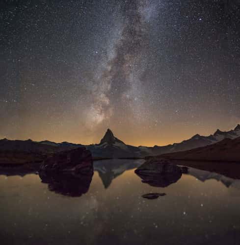 View to Matterhorn from Stelli Lake