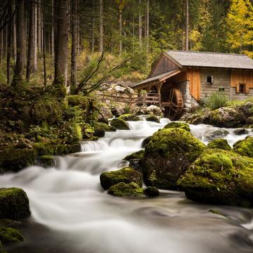 The mill of Golling, Austria