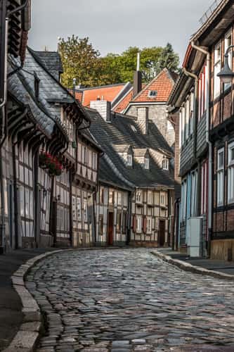 The streets of Goslar