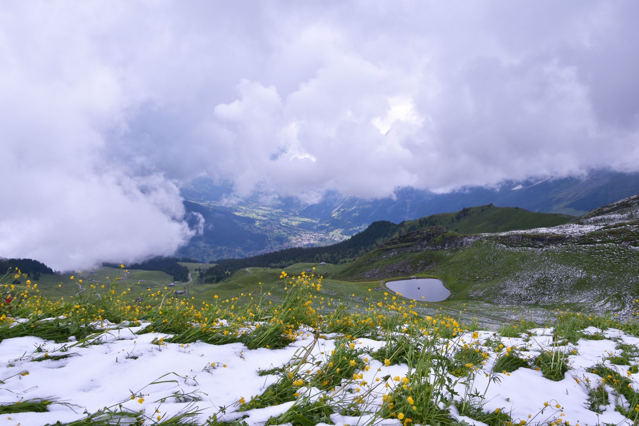 Top of Männlichen, Switzerland