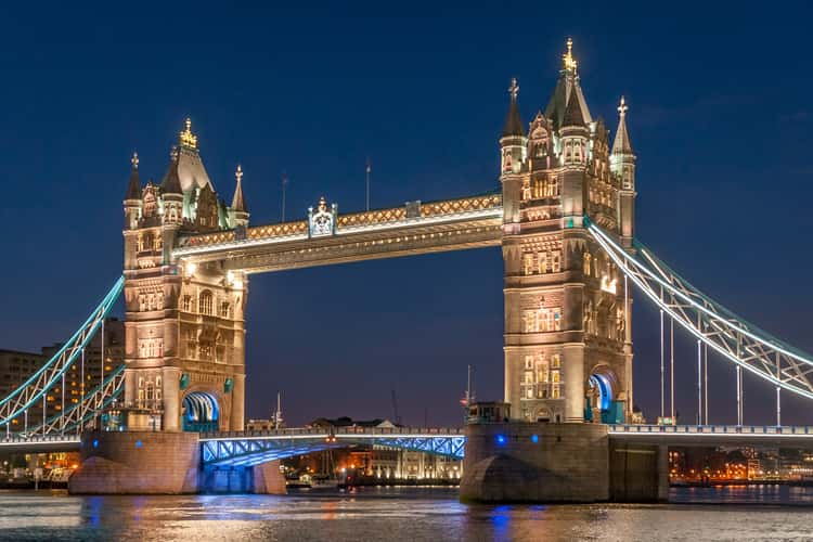 Tower Bridge southview, London