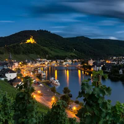 View along Moselle, Germany