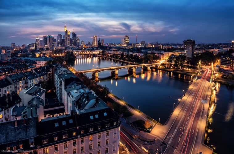 View from Main Plaza (Lindner Hotel), Frankfurt am Main
