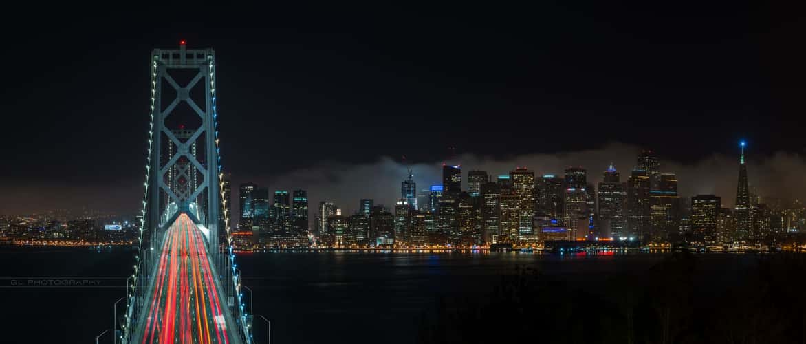 Bay Bridge from Treasure Island