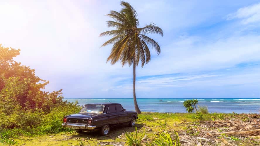 Beach at Cayo Jutia