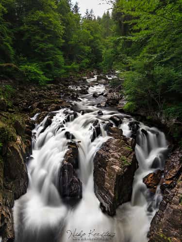 Black Linn Waterfall