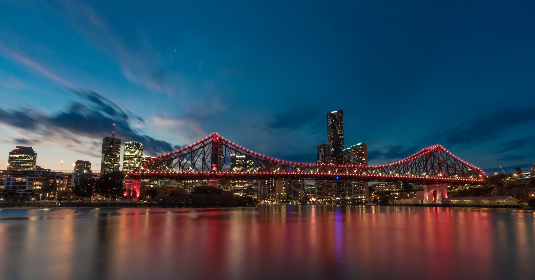 Brisbane Skyline, Story Bridge, Australia