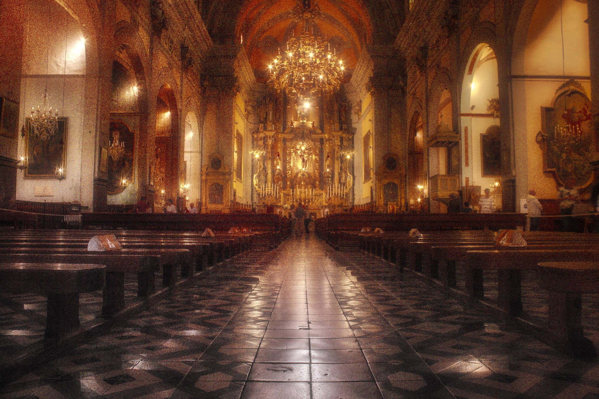 Church of Soller, Spain