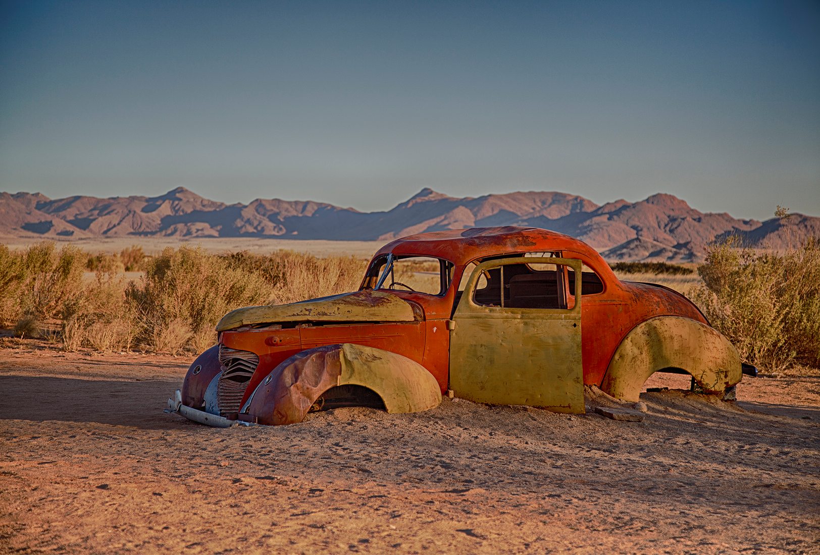 Classic car wrecks, Solitaire, Namibia