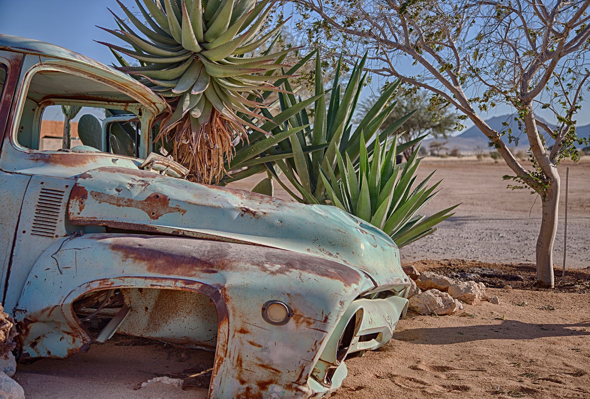 Classic car wrecks, Solitaire, Namibia