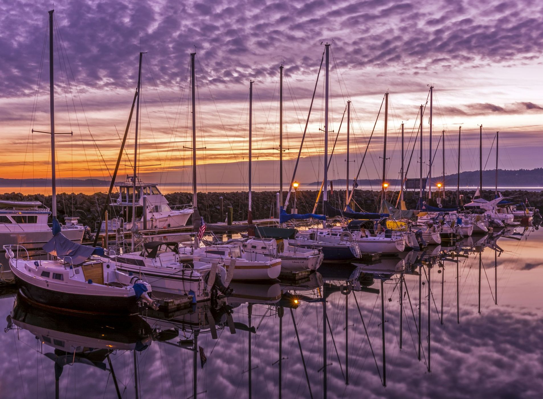 Des Moines Marina, Seattle, USA