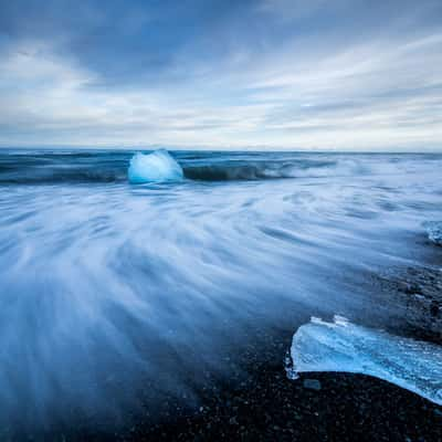 Diamond Beach in Iceland, Iceland