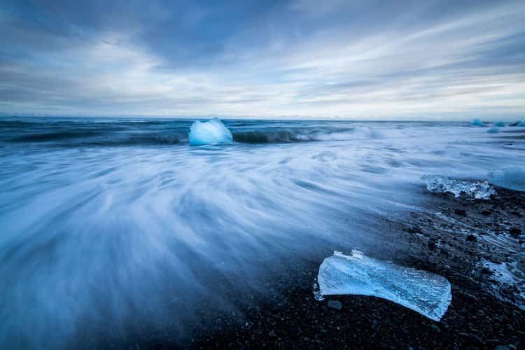 Diamond Beach in Iceland