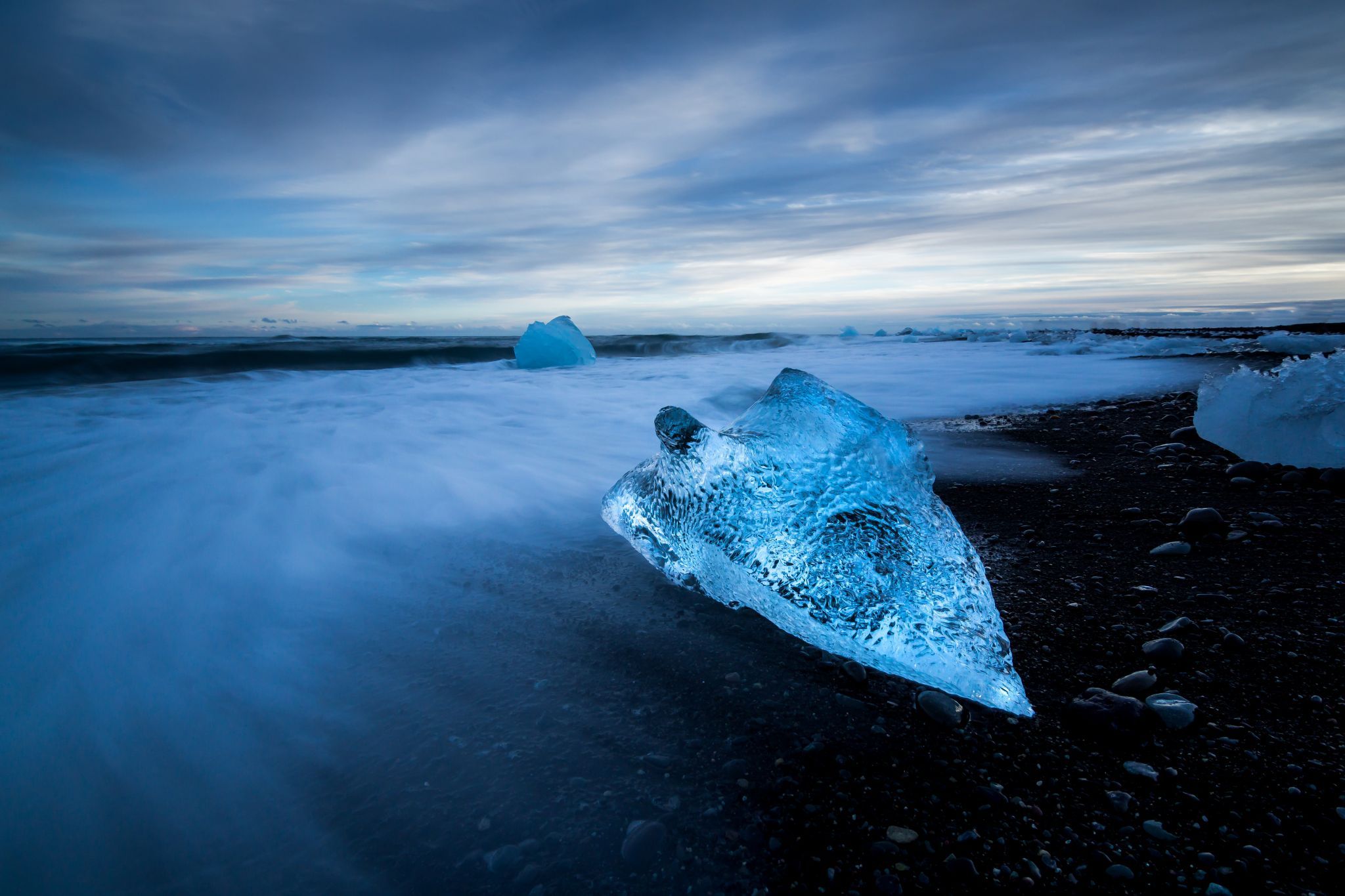 Diamond Beach in Iceland, Iceland
