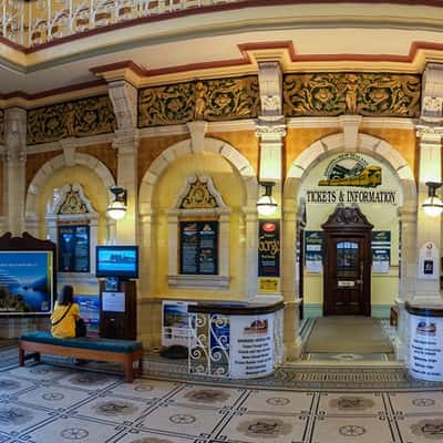 Dunedin Railway Station, New Zealand