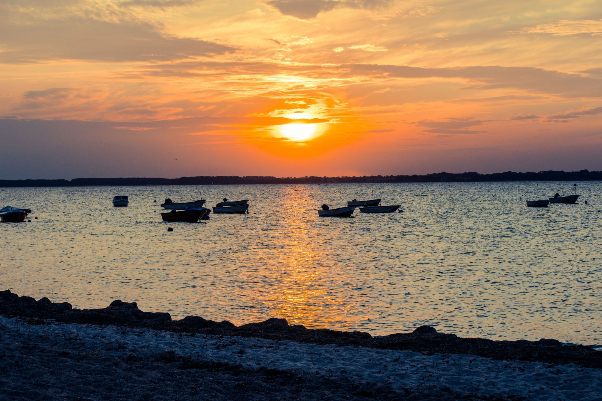 Eingang Eckernfördener Bucht, Germany